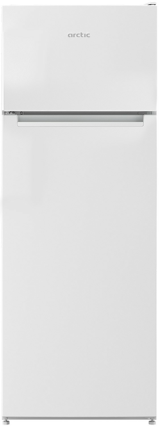 ad54240m40w_1.png Frigider cu 2 usi Arctic, 223l, Clasa E, rafturi din sticla, garden fresh, ilumi - imagine 1