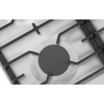 Plita pe gaz Hansa BHGI630301, 60 cm, comenzi frontale, aprindere electrica, gratare fonta, inox - imagine 4