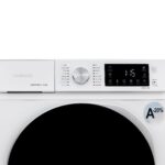 Masina de spalat rufe Daewoo DWD-FV5021-5, 8 kg, motor inverter, 1200 rpm, clasa A-20%, 16 programe, butoane touch, usa dubla neagra (PC Cover), Alb - imagine 6