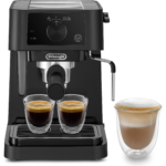 Espressor manual Delonghi Stilosa EC 235.BK, 1l, 1100W, 15 bari, Negru - imagine 4