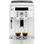 Espressor automat De'Longhi Magnifica S ECAM 22.110.W, Sistem manual de spumare, Rasnita cu 13 setari, 1450W, 15 bar, 1.8 l, Alb