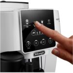 Espressor automat De Longhi Magnifica Start ECAM 220.61.W, 1450 W, 4 tipuri de bauturi, 15 bari, Alb - imagine 4