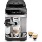 Espressor automat DeLonghi Magnifica Evo ECAM 290.61.SB, 1450W, 5 tipuri de bauturi, 15 bari, Negru Argintiu
