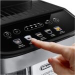Espressor automat DeLonghi Magnifica Evo ECAM 290.61.SB, 1450W, 5 tipuri de bauturi, 15 bari, Negru Argintiu - imagine 5