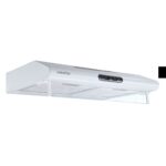Hota clasica, 60 cm, 1 motor, 2 filtre aluminiu, lampa led, 300m3, alb