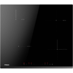 Plita incorporabila Hansa BHI68323, Inductie, 4 zone de gatit, Booster, Control touch+/-, Slider cu 9 nivele de putere, Protectie copii