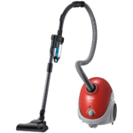 Aspirator cu sac de hartie, 2,5L, 750W, Rosu, Putere de aspirare 200W, Clasa B,
